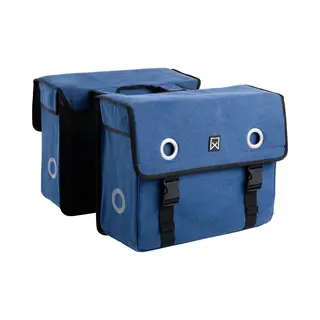Doppelte Gepäckträgertasche Willex Canvas