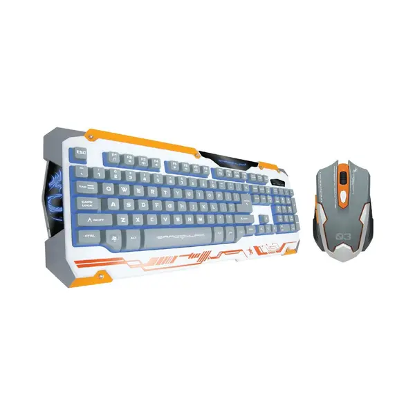 Dragonwar Sencaic Combo - Gaming Muis + Semi-mechanisch Toetsenbord - Qwerty - Wit thumbnail