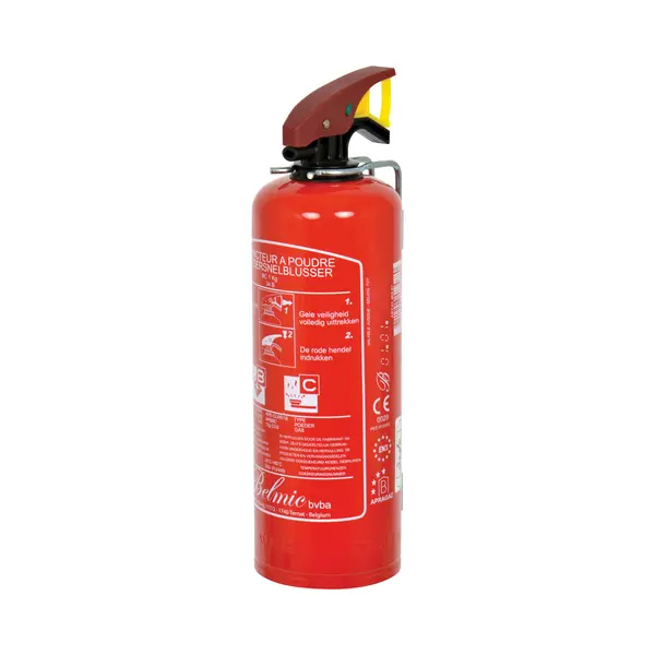 Belmic 0140801 Feuerlöscher Pulver, 1, 87kg, 1kg thumbnail