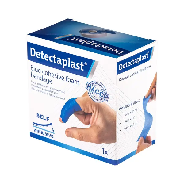 Detectaplast Wundverband, Selbstklebender Verband Für Wunden Und Verletzungen, Wasserfeste Pflaster Rolle Für Den Umgang Mit Lebensmitteln, Super thumbnail