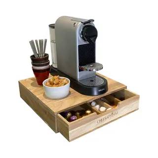 Chefs Cuisine Capsule Houder – Capsule Houder Met Lade – Capsule Houder Dolce Gusto – Capsule Houder Nespresso – Koffiecups Houder –
