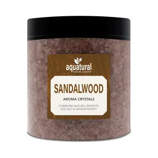 Aquatural Sandelhout Badzout - 350 G - Bad Kristallen