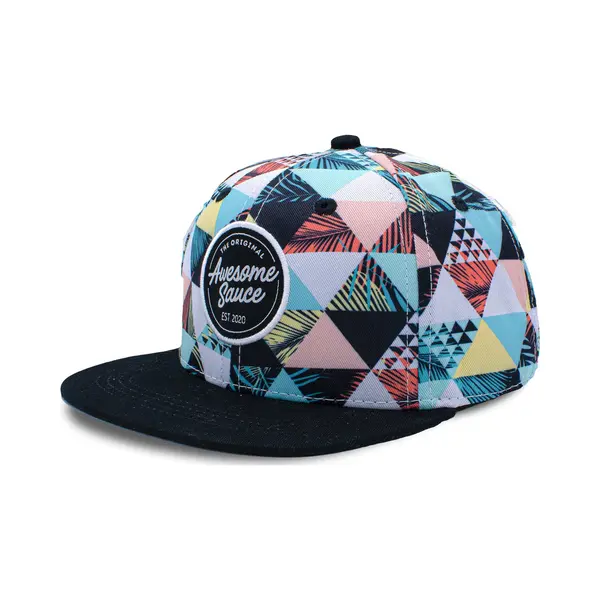 Awesome Sauce - Polygon Beach - 42cm Tot 48cm - Kinderpet Peuters - Pet - Snapback thumbnail