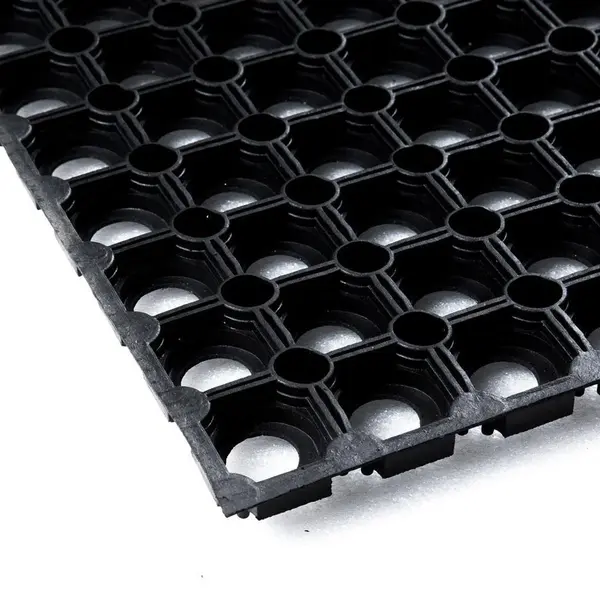 Vivol Gummi Ringmatte 50x100 Cm Schwarz - Fußmatte Für Außen Im Garten Oder An Der Hintertür - Gummimatten Aussen Im Verschiedenen Größen thumbnail