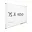 Aluminium Frame, Wit