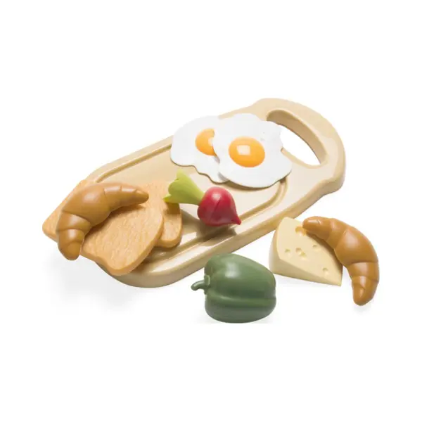 Dantoy - Green Garden - Frühstücksteller - 10 Stück - Rollenspiel - Ab 3 Jahren Und älter - Lebensmittel-Rollenspielset Für Kinder - Rollenspiel thumbnail