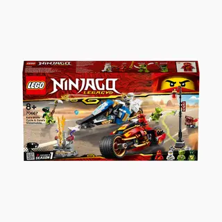 Lego Ninjago Zwaardmotor van Kai & Sneeuwscooter van Zane - 70667