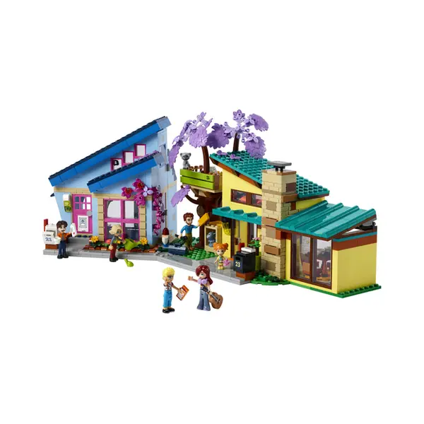 Lego 42620 Friends Olly en Paisley's huizen thumbnail