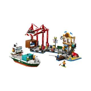 Lego 60422 Haven met vrachtschip