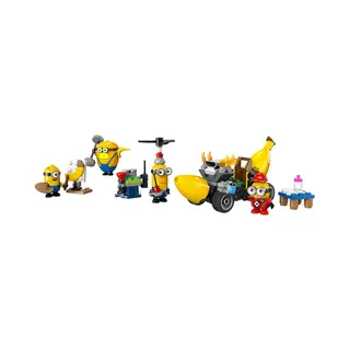 Lego 75580 Alien Conquest Minions en bananenauto