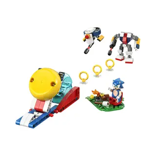 Lego 77001 Sonics krachtmeting bij het kampvuur