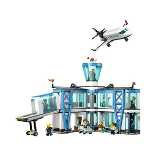 Lego 60502 City Luchthaven met vliegtuig