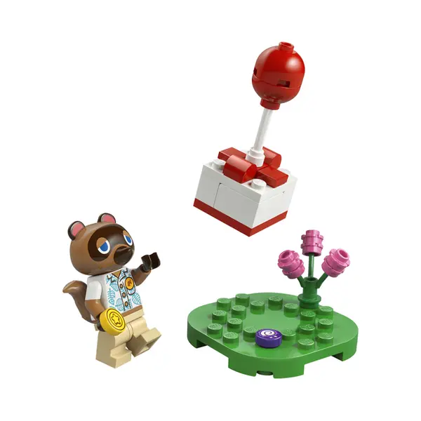 Lego 30731 Tom Nook met vliegend cadeautje thumbnail