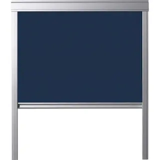 Itzala Blackout Budget Roller Blind Compatible With Velux Roof Windows With Size Codes SK06, ‎Blue