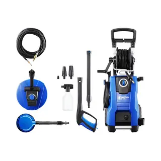 Nilfisk 128471191 Hochdruckreiniger Senkrecht Elektro 500 l/h 2100 W Blau, Schwarz