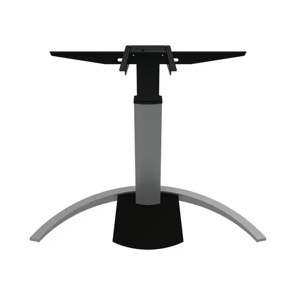 Conset Elektrisch Zit-sta Bureau-onderstel - Breedte 120 Cm - Kleur Zilver thumbnail
