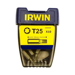 Irwin Torx-schraubendreher-bit 1/4' 25 Mm 10 Stk. T25 - I-10504354