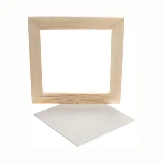 Creativ company Cc Canvas Paneel Met Lijst 25, 8x25, 8 Cm