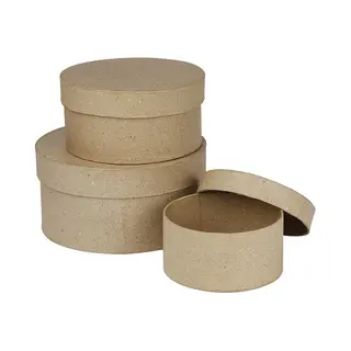 Creativ Company 263700 storage box Round Paper Natural