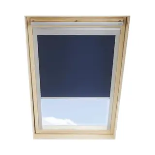 Itzala Blackout Budget Roller Blind Compatible With Velux Roof Windows With Size Codes M08 / 308/2, ‎Blue