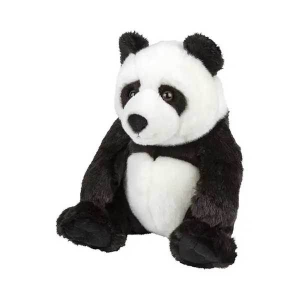 Nature Planet Pluche Pandabeer - Knuffelbeer - 25 Cm - Beren Knuffels - Speelgoed thumbnail