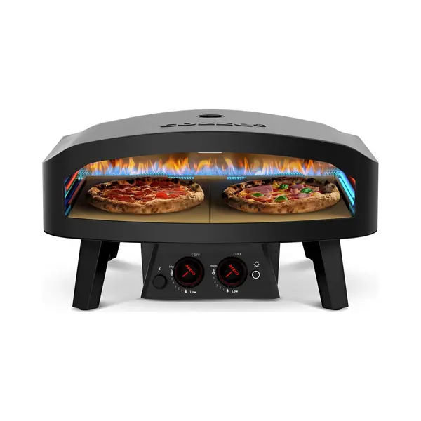 Cozze 24 Inch Gasoven Zwarte Editie Ø 60 Cm │ Pizzaoven Buiten 600 °C – Koken In 2 Minuten thumbnail