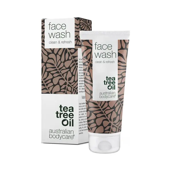 Australian Bodycare Face Wash 100ml - Eenvoudige Gezichtsreinigingszeep, Perfect Tegen Pukkels, Jeugdpuistjes & Mee–eters Gebaseerd Op Tea Tree Olie thumbnail