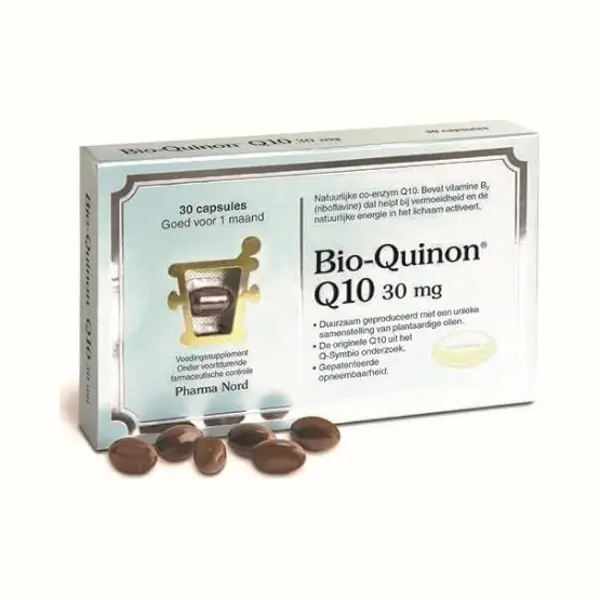 Pharma Nord Bio Quinon Q10 Active 30mg 30 Capsules thumbnail