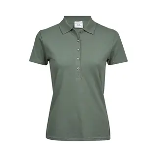 Women's Polo Shirt Tee Jays Luxury Stretch