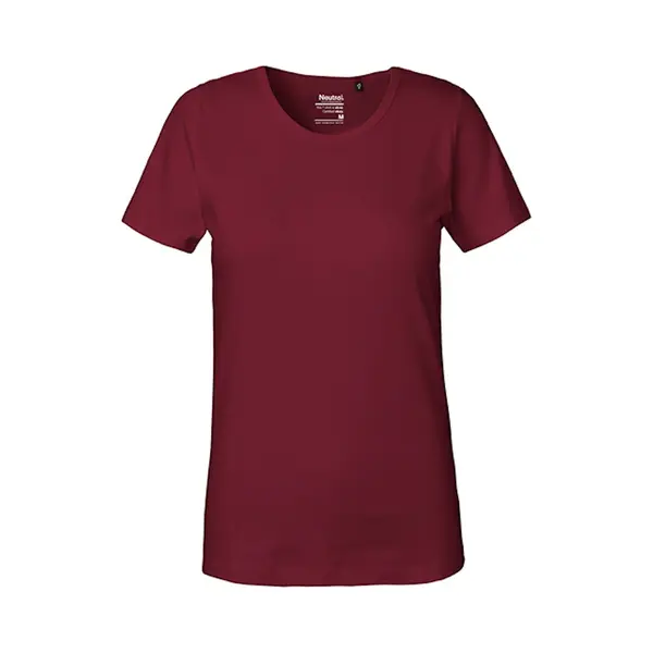 Neutral Ladies´ Interlock T-Shirt NE81029 - Bordeaux - M thumbnail