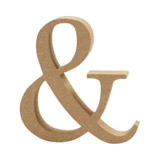 Creativ Company 56389 decoratieve letter & nummer Decoratief symbool