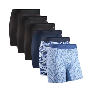 Danish Endurance Sportonderbroeken Heren - Quick Dry - Sport Boxershorts - 6 Pack - Meerkleurig - Maat M