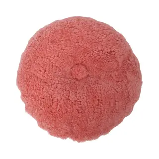 Sheepskin House - Rond Kussen - Dubbelzijdig - Ø40 Cm
