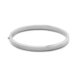 Lucleon Arie Zilverkleurige Bangle-armband