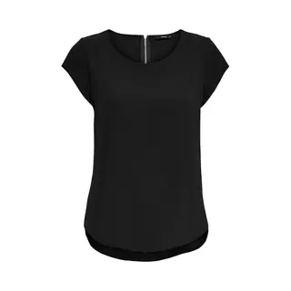 Only 15142784 Top Korte mouw Elastaan, Polyester
