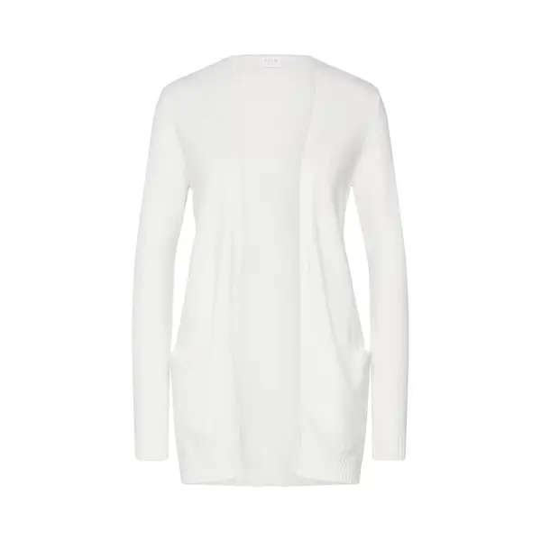 Vila Gebreid Vest 'VIRil' Wit thumbnail