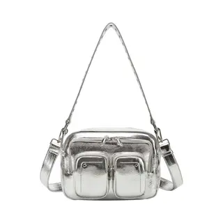 Nunoo Ellie Recycled Schoudertas Dames - Zilver