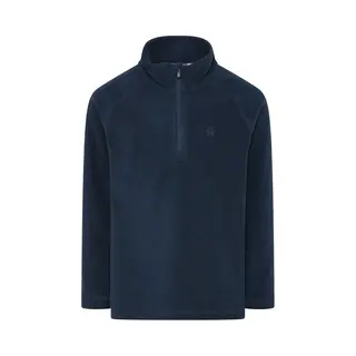 Color Kids - Fleece Trui Voor Kinderen - Gerecycled - Total Eclipse - Maat 140cm