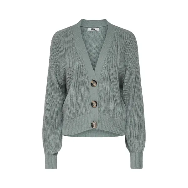Jdy Damen Strickjacke JDYJusty Gestrickte Damenjacke Cardigan Mit Knopfleiste 15200418 Abyss Xl thumbnail