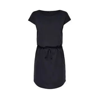 Only Damen Sommer Mini Kleid OnlMAY S/S Dress 2er Pack Grösse Xs S M L Xl Xxl Gestreift Schwarz 100% Baumwolle, Größe, Xl, Farbe, Blue Mirage Primo