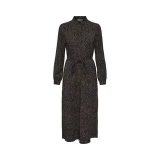 Only Onlbrandy L/S Midi Shirt Dress Wvn Dames Jurk - Maat Xs