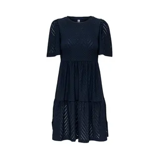 JdY Damen Jdycarla Cathinka S/S Dress Jrs Noos Kleid, Sky Captain, Xs Eu