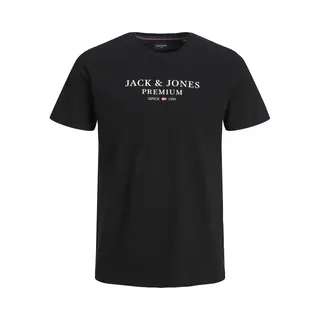Jack & Jones T-Shirt Archie 12217167 Schwarz Regular Fit