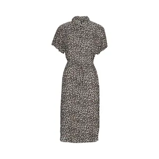 Vero Moda Maxikleider Vmbumpy Ss Calf Shirt Dress Noos