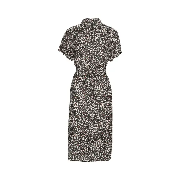 Vero Moda Maxikleider Vmbumpy Ss Calf Shirt Dress Noos thumbnail