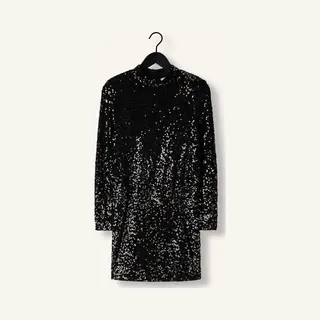 My Essential Wardrobe Fallonmw Dress Dames - Jurk - Zwart - Maat L