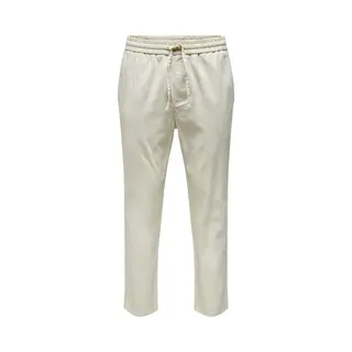 Only & Sons Herren Sweatpant Onslinus Crop Lin - Tapered Fit
