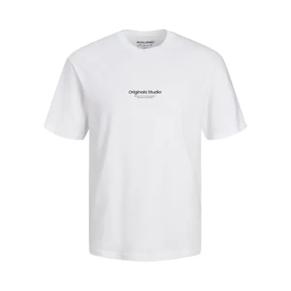 Jack & Jones Herren Rundhals T-Shirt Jorvesterbro - Regular Fit S M L Xl Xxl, Größe, Xxl, Farbe, Bright White 12240121 thumbnail