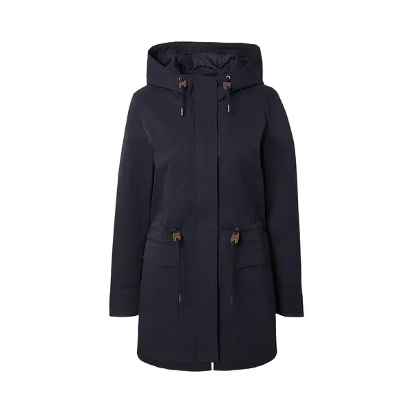 Only Damen Übergangsjacke ONLLouise Parka Leichte Jacke Mit Kapuze 15312869 Blue Graphite Xl thumbnail