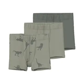 Name It Jungen Nmmtights 3p Agave Green Dino Noos Boxershorts, Agave Green, 86 Eu